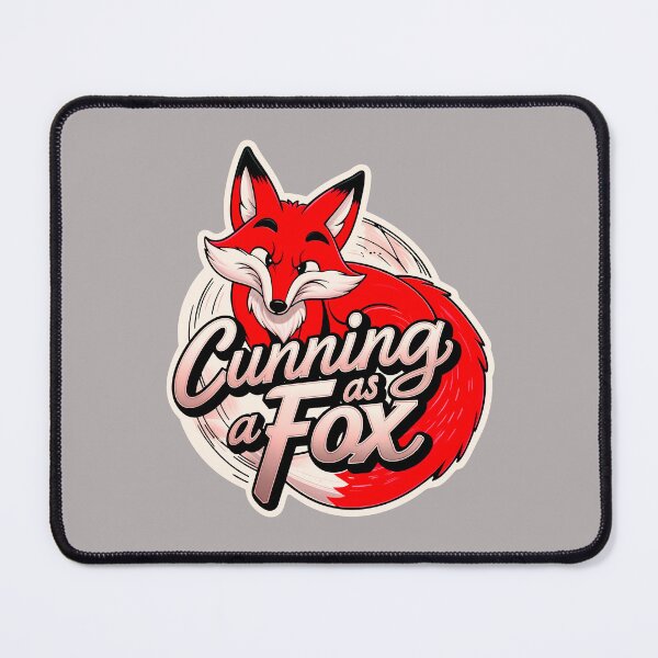 Item preview, Cunning As A Fox Funny Quote designed and sold by TheArtOfPat.