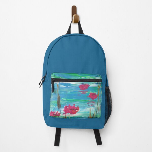 Item preview, Acrylic painting "Water lilies" designed and sold by IreneSchlik.