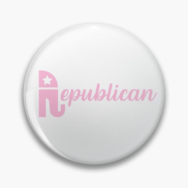 Item preview, Cute Pink Republican Elephant Political Sticker designed and sold by on-brand.