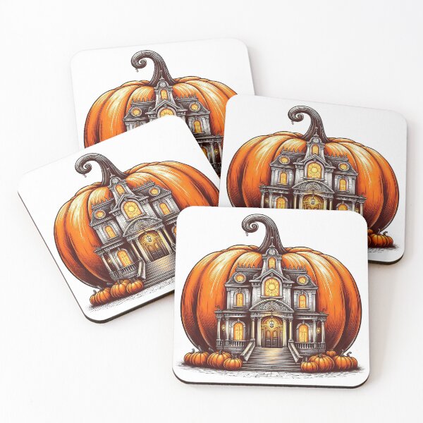 Item preview, Pumpkin Castle of Halloween Night designed and sold by tCreative150.