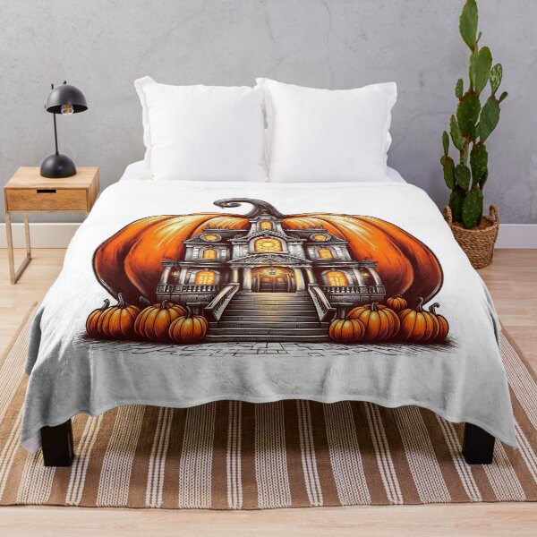 Item preview, Pumpkin Castle of Halloween Night designed and sold by tCreative150.