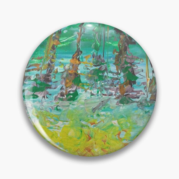 Item preview, Acrylic painting "Landscape in the mountains" designed and sold by IreneSchlik.