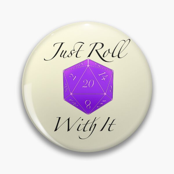 Item preview, Just Roll With It (Purple) designed and sold by LukeTheSketcher.