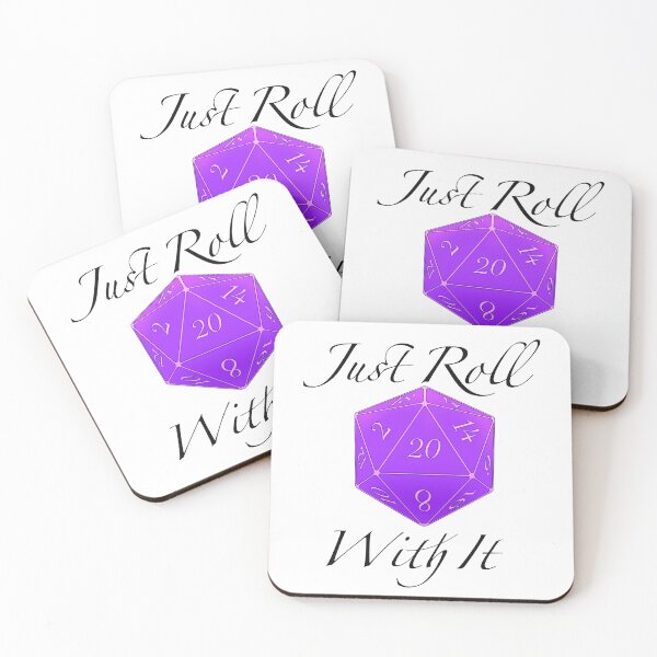 Item preview, Just Roll With It (Purple) designed and sold by LukeTheSketcher.