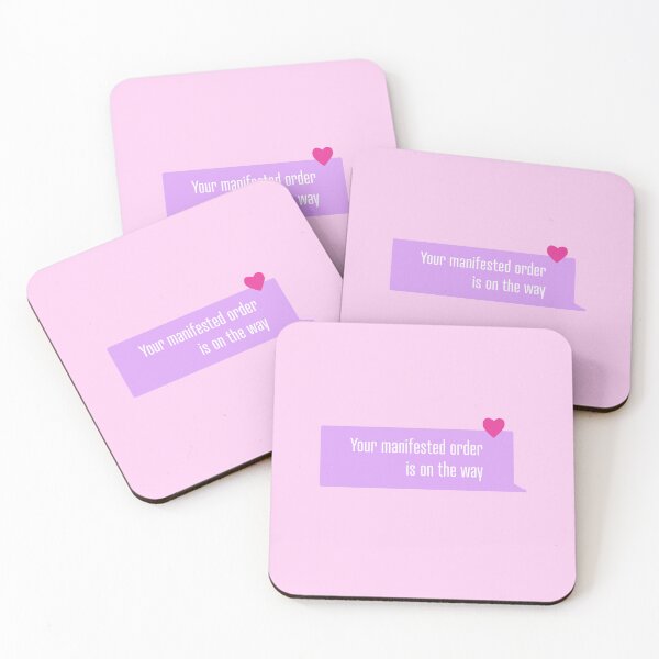 Item preview, Manifested Order On the Way Manifestation Notification designed and sold by pink-cowboy.