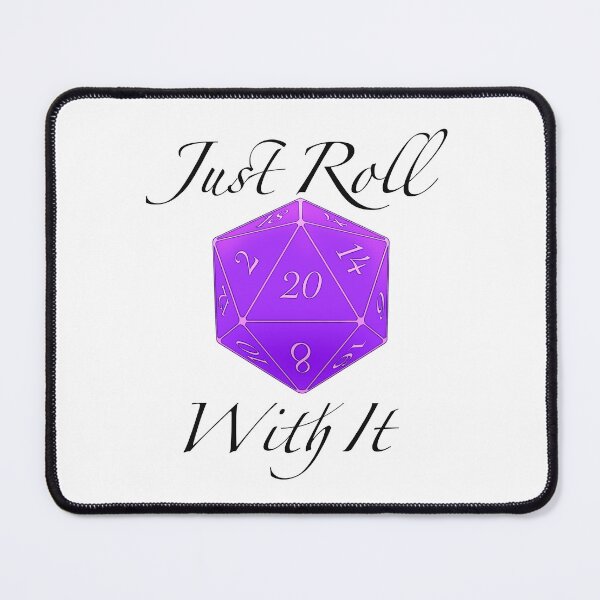Item preview, Just Roll With It (Purple) designed and sold by LukeTheSketcher.