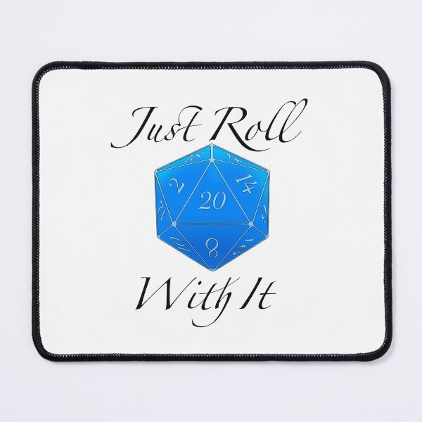 Item preview, Just Roll With It (Blue) designed and sold by LukeTheSketcher.