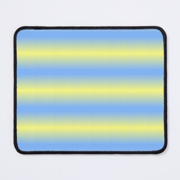 Item preview, Dawn Glow Fade Stripes Gold and Blue Horizontal designed and sold by Art in My Loft.