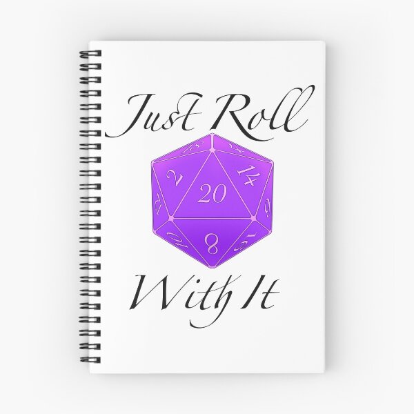 Item preview, Just Roll With It (Purple) designed and sold by LukeTheSketcher.