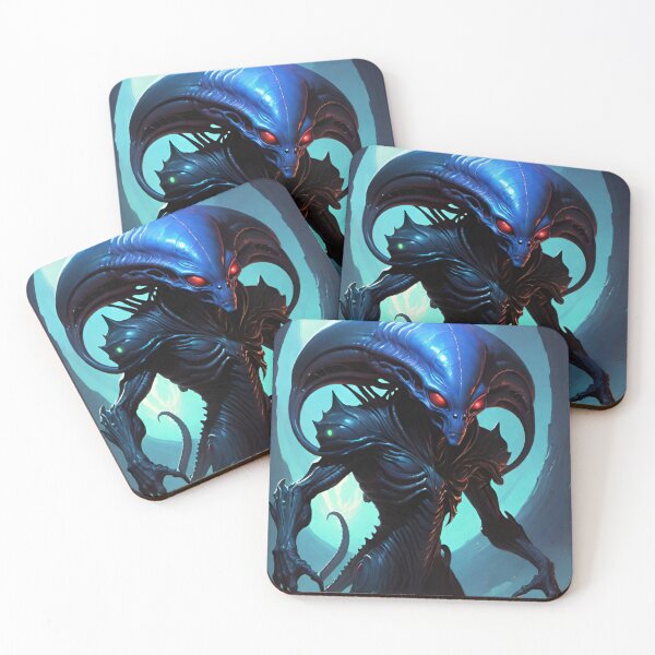 Item preview, Martian, humanoid, alien, ufo designed and sold by DonnaBlankaArt.