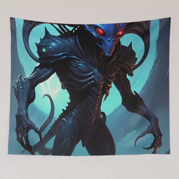 Item preview, Martian, humanoid, alien, ufo designed and sold by DonnaBlankaArt.