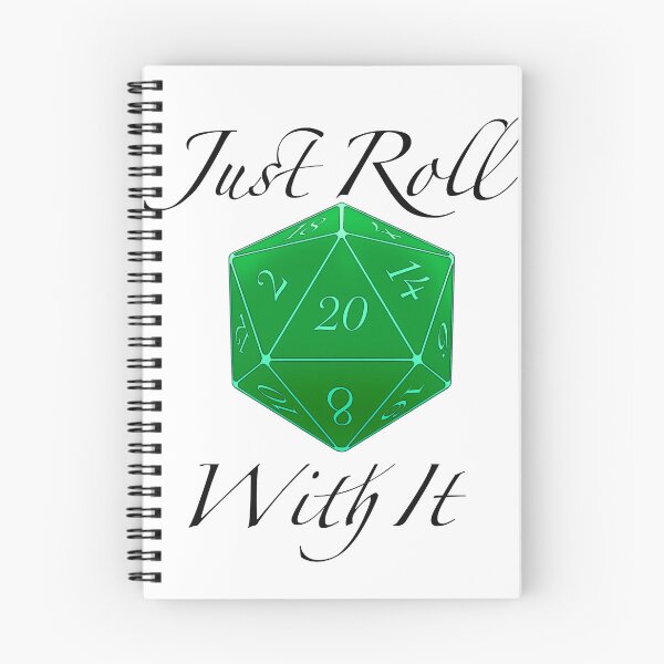 Item preview, Just Roll With It (Green) designed and sold by LukeTheSketcher.