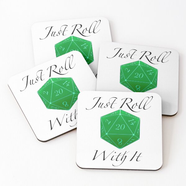 Item preview, Just Roll With It (Green) designed and sold by LukeTheSketcher.