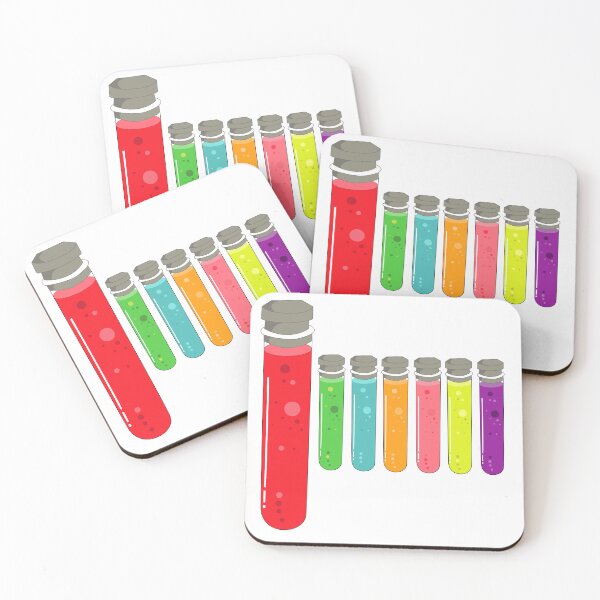 Item preview, Colorful chemistry test tubes designed and sold by esullivan.
