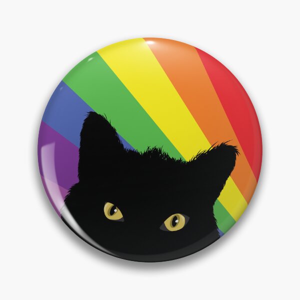 Item preview, Peeking Cat and Rainbow Colors designed and sold by HectorCantres.