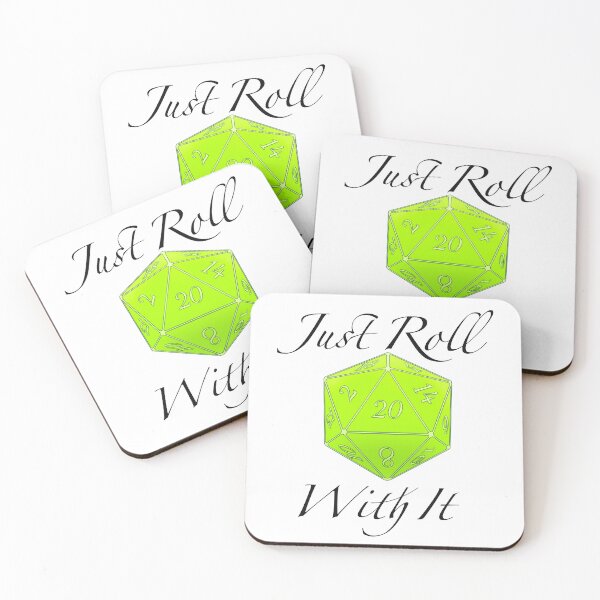 Item preview, Just Roll With It (Lime Green) designed and sold by LukeTheSketcher.