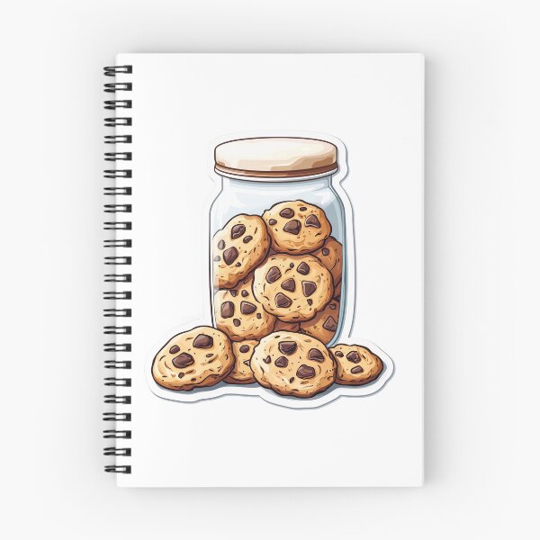 Item preview, Chocolate Chip Cookie Jar Sticker designed and sold by Liseri.