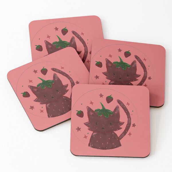 Item preview, Strawberry Cat designed and sold by makimasab.