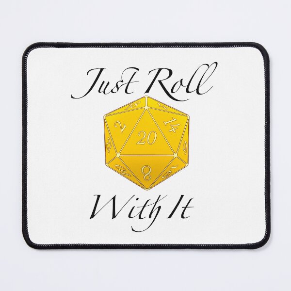 Item preview, Just Roll With It (Yellow) designed and sold by LukeTheSketcher.