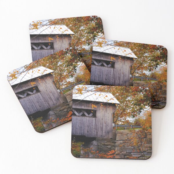 Item preview, Covered Bridge in Vermont designed and sold by Kerri Ann McClellan.