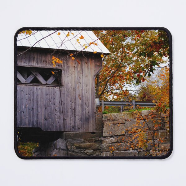 Item preview, Covered Bridge in Vermont designed and sold by Kerri Ann McClellan.
