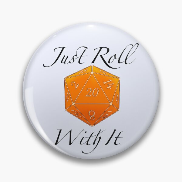 Item preview, Just Roll With It (Orange) designed and sold by LukeTheSketcher.