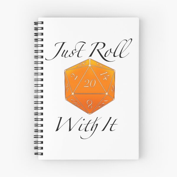 Item preview, Just Roll With It (Orange) designed and sold by LukeTheSketcher.