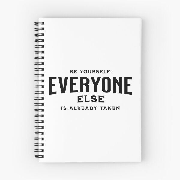 Item preview, Be yourself: Everyone else is already taken designed and sold by Wit & Wear Company.
