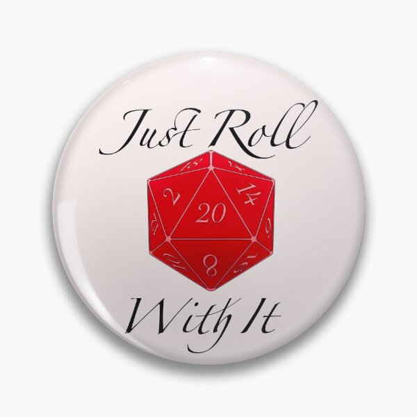 Item preview, Just Roll With It (Red) designed and sold by LukeTheSketcher.
