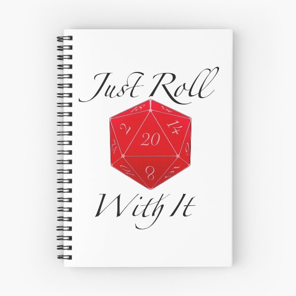 Item preview, Just Roll With It (Red) designed and sold by LukeTheSketcher.