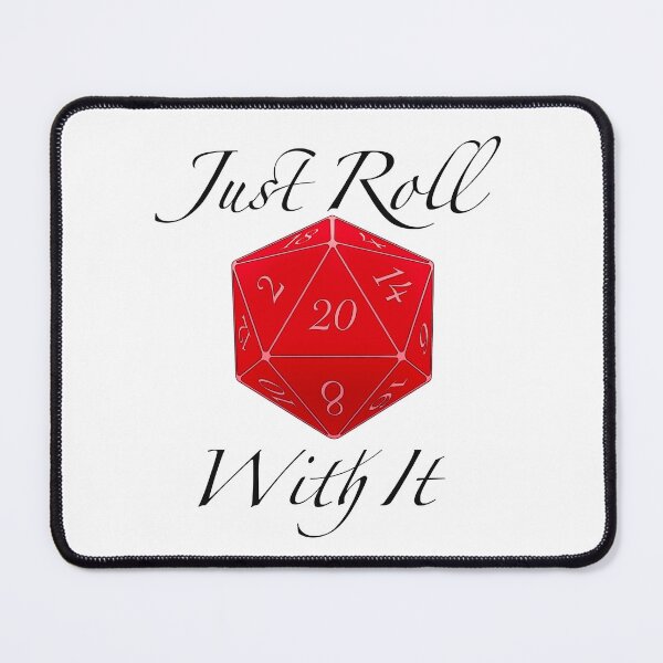 Item preview, Just Roll With It (Red) designed and sold by LukeTheSketcher.