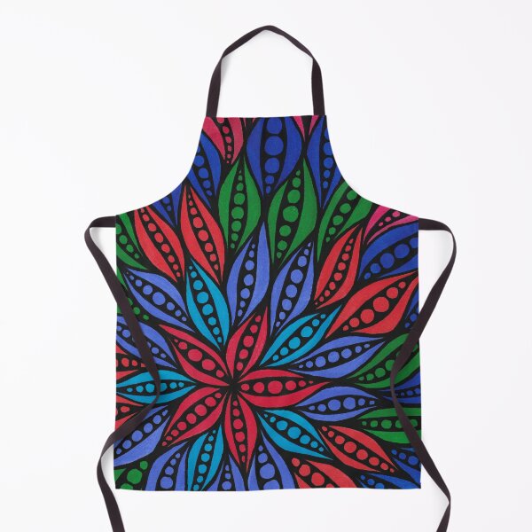 Item preview, Arte abstracto maximalista zentangle multicolor colorido | arte psicodélico | arte pop designed and sold by BridgingThought.