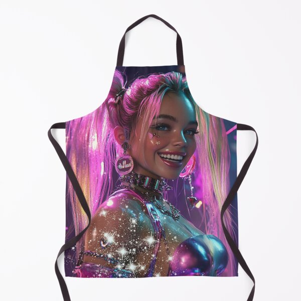 Item preview, Realistic cyber web space design girl colorful designed and sold by pinkuardesign.