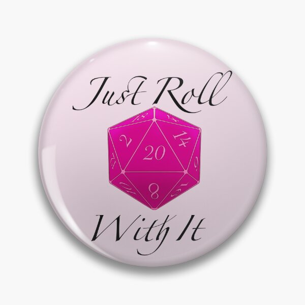Item preview, Just Roll With It (Magenta) designed and sold by LukeTheSketcher.