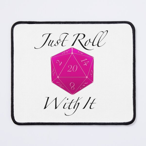 Item preview, Just Roll With It (Magenta) designed and sold by LukeTheSketcher.