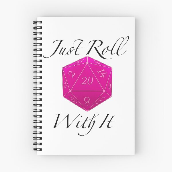 Item preview, Just Roll With It (Magenta) designed and sold by LukeTheSketcher.