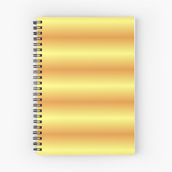 Item preview, Dawn Glow Fade Stripes Gold and Orange Horizontal designed and sold by Art in My Loft.