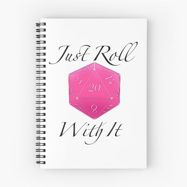 Item preview, Just Roll With It (Pink) designed and sold by LukeTheSketcher.