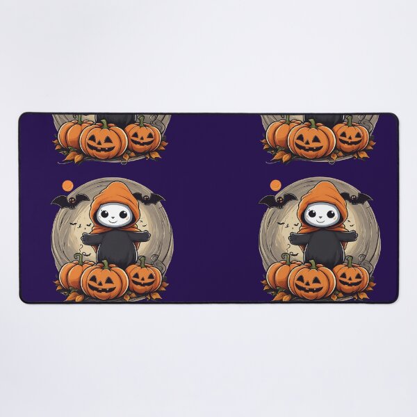 Item preview, Cute Halloween Panda with Pumpkins and Bats designed and sold by Ekramul Haque.