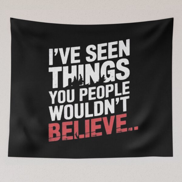 Item preview, Lost TV Show - I've seen things you people wouldn't believe.... designed and sold by 123ks.