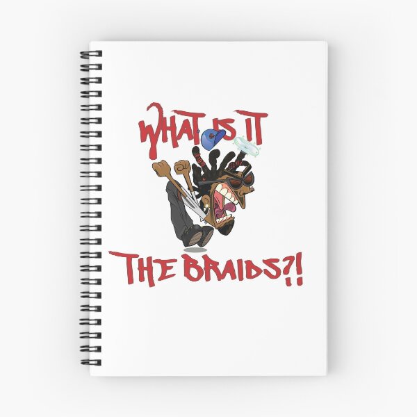 Item preview, Red Text "What Is It The Braids?!" Kendrick Lamar Fairly Odd Mashup designed and sold by AhArtBeat.