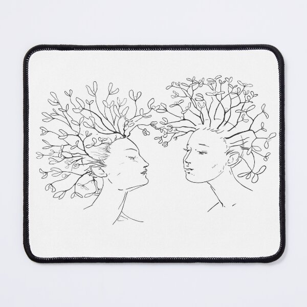 Item preview, Mistletoe kissing designed and sold by SpottedPilot.