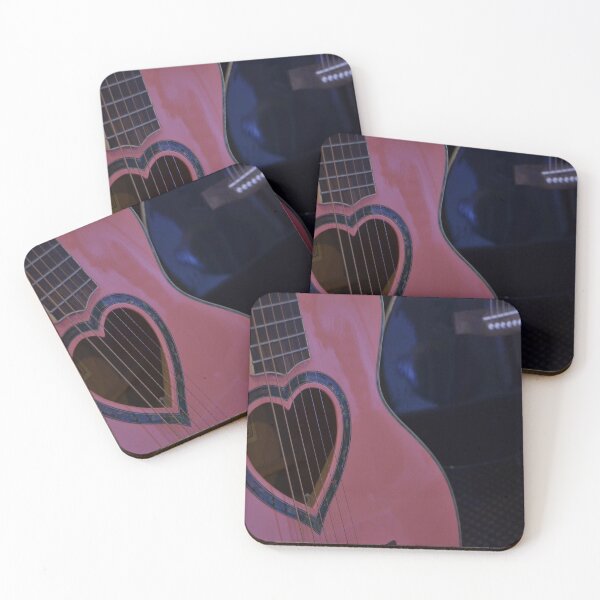Item preview, Pink Heart Guitar designed and sold by TeresaYoung9.
