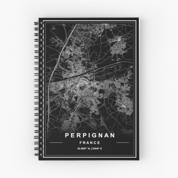 Item preview, Perpignan City Map designed and sold by SHAMPAIN-ART-CO.