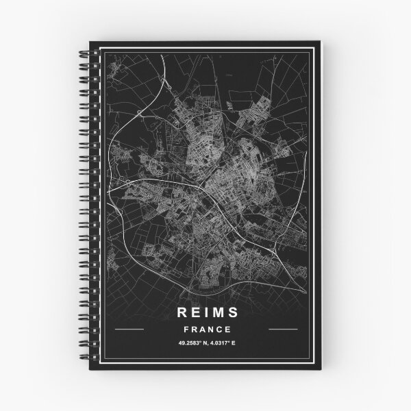Item preview, Reims City Map designed and sold by SHAMPAIN-ART-CO.