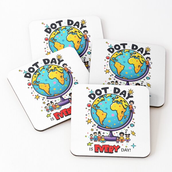 Item preview, Dot Day Every Day - Global Kids Creativity Design designed and sold by QuirkPrint.