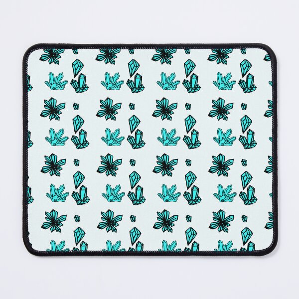 Item preview, Andrea's light blue cristals on white background designed and sold by Annalisaziliani.