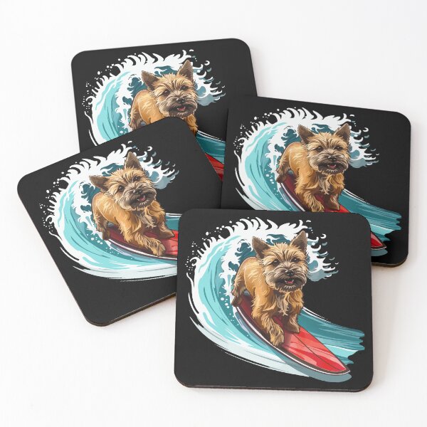 Artikelvorschau, Surfender Cairn Terrier entworfen und verkauft von VelvetRoom.