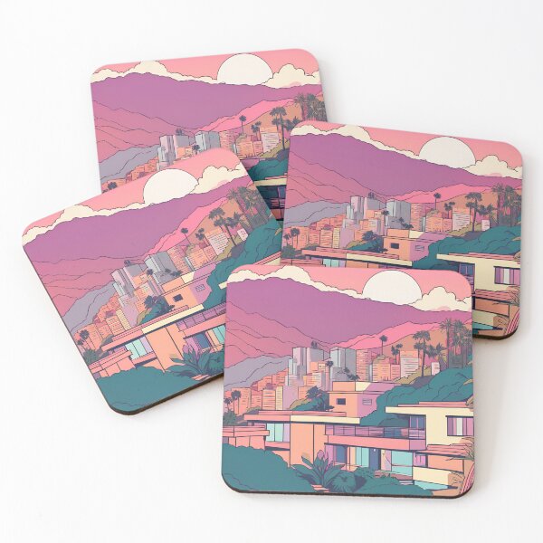 Item preview, Los Angeles Hills designed and sold by ColorArtByEric.