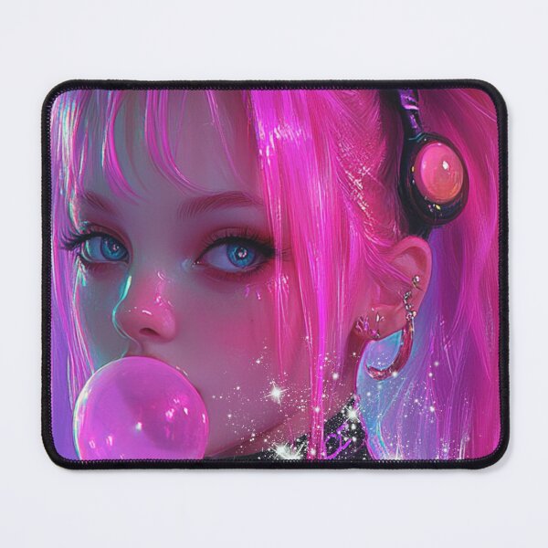 Item preview, Realistic cyber web space design girl colorful designed and sold by pinkuardesign.